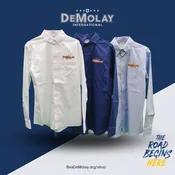 Brooks Brothers Wrinkle-Free Stretch Nailhead Shirt – DeMolay International
