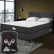 Flotasia™ 9" Pillow-Top Mid-Fill Waterbed - Complete Bed Bundle