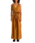 Ambre Linen Dress — Ines de da Fressange