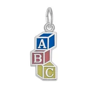 ABC Baby Blocks Charm