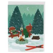 Adirondack Chairs in Snow Holiday Cards Set of 10