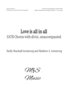 Love is all in all — M&S Music
