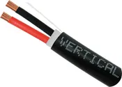 #12/2 65 Strand Direct Burial Audio Cable CMX  (UV) - 500ft Box - Black