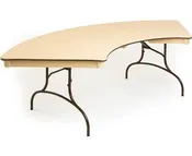60" Serpentine Table — All Occasion Party Rentals