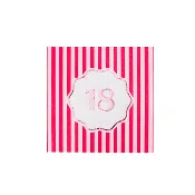 18th Birthday Cocktail Napkins