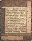 Tapestry Throw - My Shepherd 23rd Psalm