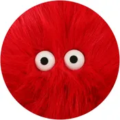 Red Faux Fur Yardage