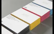 32 pt thick Color Edge Cards