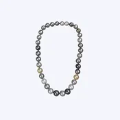 11-14mm Multicolor Cultured Tahitian Pearls - 14KW/18" (JBUD)