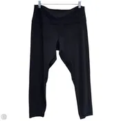 Athletic Capris By Lululemon In Black, Size: L