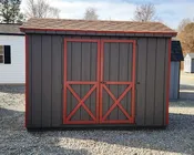 6x10 Painted A-Frame Shed