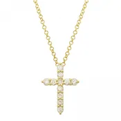 3D Cross Necklace