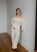 Andrea Pants, White