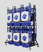 CHC100 Portable Folding Chair Cart – 36 Chair Capacity