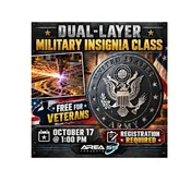 Dual-Layered Military Insignia MakerClass (10/17) — Area 59