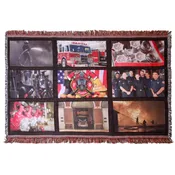 35″ X 54″ 9-panel Full Color Personalized Throw
