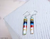 Amanda Upcycled Surf Resin Resin Earrings
