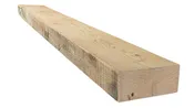 4" x 8.75" x 83" Resawn Wood Mantel