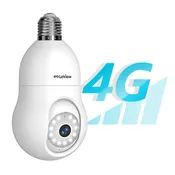 L2 Light Bulb Camera 4G LTE (Cellular Subscription Required)