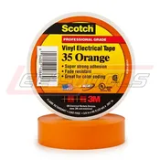 3M  35-ORANGE  Scotch® Vinyl Color Coding Electrical Tape 35, 3/4 in x 66 ft, Orange, 10 rolls/carton, 100 rolls/Ca
