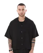 Boxy Shirt in Black