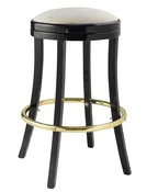 Gilyard Upholstered Counter Stool with Solid Wood Frame — Beechwood Mountain