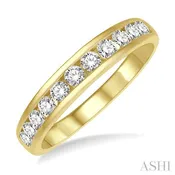 11 Stone Channel Set Diamond Wedding Band 33313PPFHYG