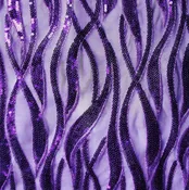 Admire Sequin Mesh – Purple / Purple