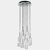 Axolight 12 Light Spillray Suspension Light