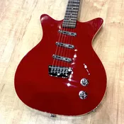 Danelectro '59 Triple Divine Semi-Hollow Electric Guitar Red — Andy Babiuk's Fab Gear