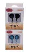 Music Headphones with Type-C cable - Assorted Colors