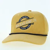 Golden amber corduroy ROADIE w/ MOCEAN Slant Split Circle V2