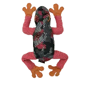 14" Frog with Moving Legs Animal Toy