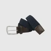 Danbury Stretch Braid Belt Navy