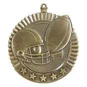 36140 Star Football Medal 2.75″