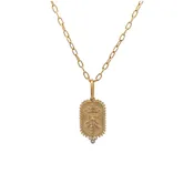 14 Karat Yellow Gold and Diamond Queen Bee Charm