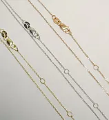 10K Gold Adjustable Chains