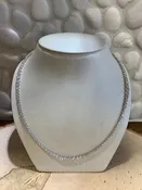 32" Diamond Tennis Necklace