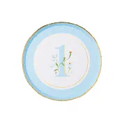 1st Birthday Sky Blue Small Plates