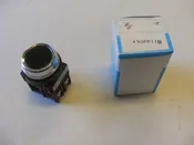 A30PF11B, Black Flush Pushbutton