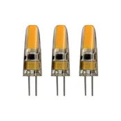 3pk LED G4 2W 200lm 3000K 12V dimbar