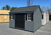 10′ x 12′ Craftsman Shed, Painted Wood Exterior – IN STOCK!