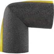 3/4 In. Self-sealing Polyethylene Foam Pipe Insulation Elbow, 1/2 In. Wall Thickness