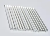 15 Lengths 1/2” x 1/2" x 4" Long SQUARE Clear Acrylic Plexiglass Lucite Rods .50 Inch Square Pegs