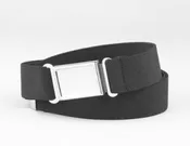 1″ Elastic Belt with Magnetic Buckle – Black