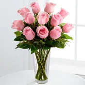 The FTD Pink Rose Bouquet