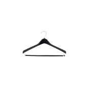 17" Plastic Hanger w/ Locking Pant Bar
