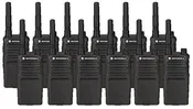 12 Pack of Motorola RMM2050 Two way Radio Walkie Talkies