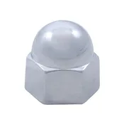 11/16" CHROME DIE CAST ACORN NUT
