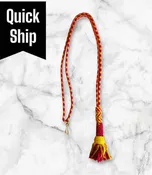 Ceremonial Cord in Fuchsia & Gold